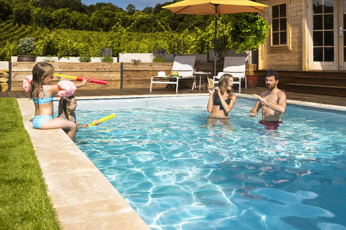 Piscines Waterair installée en Suisse par Magicpool