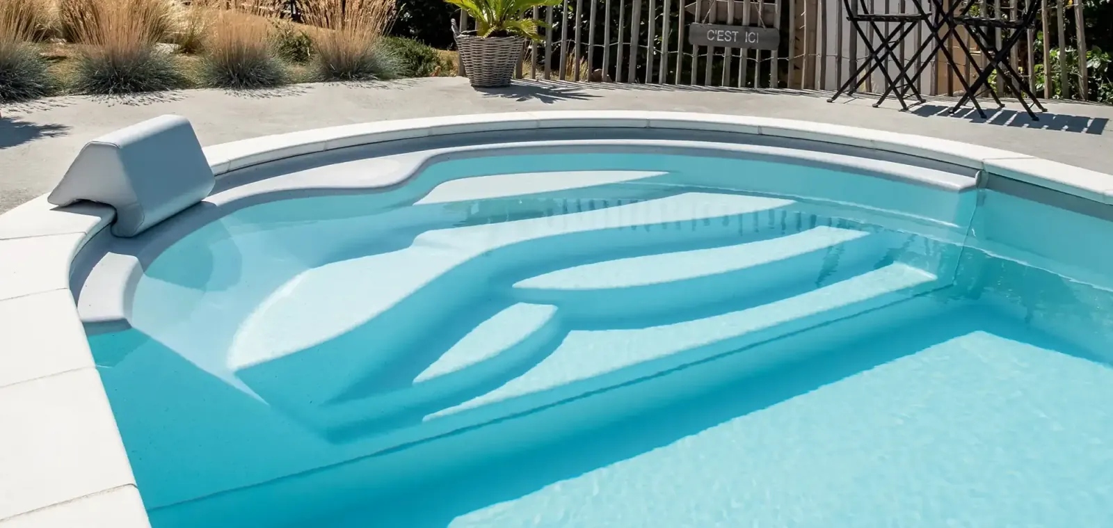 Escalier piscine Pacio Piscines Waterair
