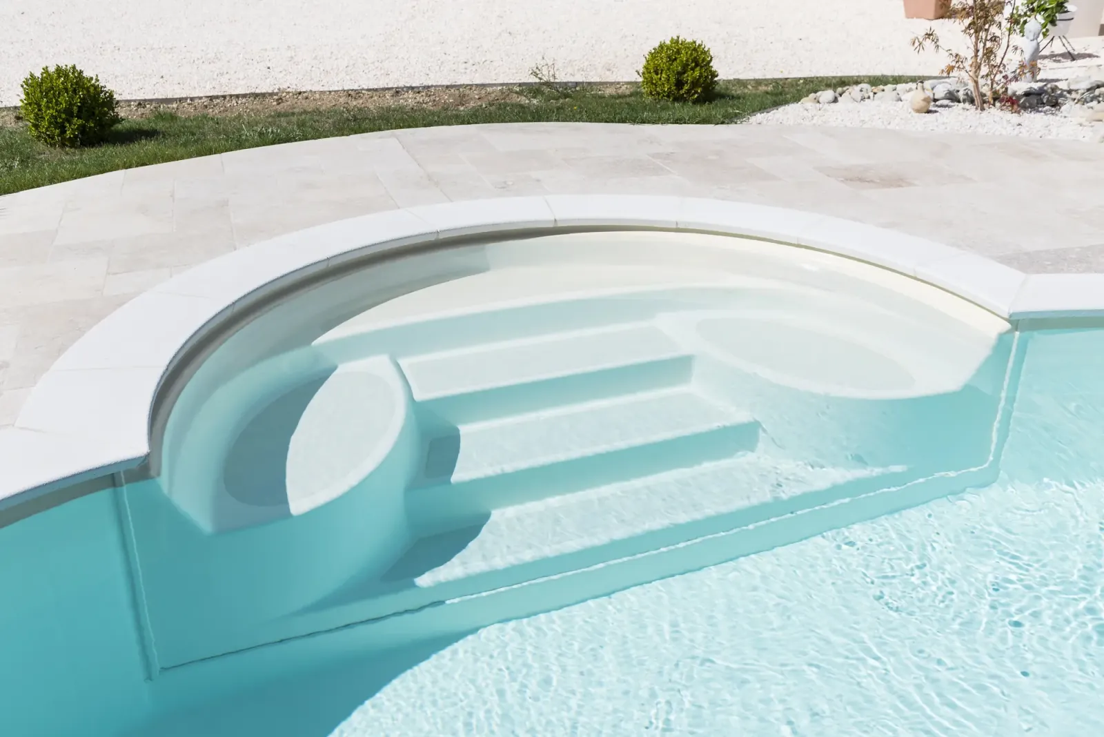 Escalier piscine Welcome Piscines Waterair