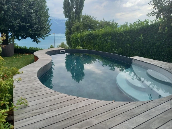 Réalisation piscine Magicpool Piscines Waterair en Suisse